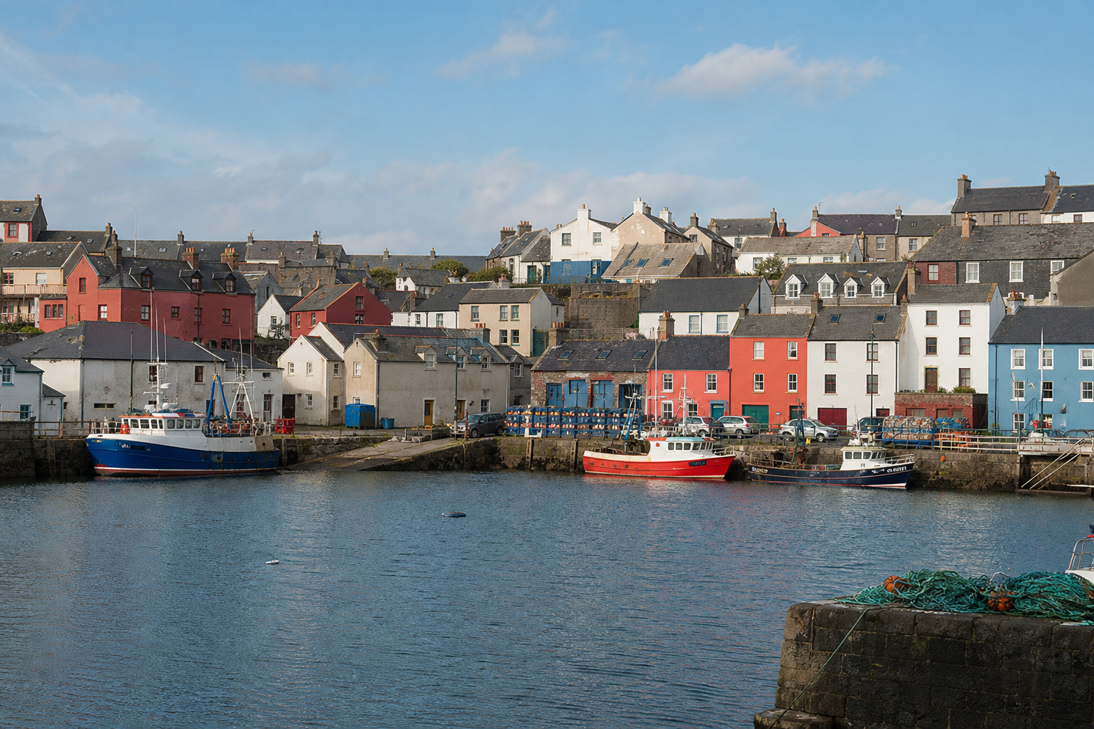 A welcoming Irish town street